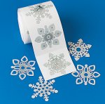 Snowflake Prism Stickers - 50 Stickers