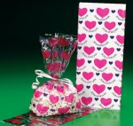 "Jesus loves you" heart bags - 12 pack