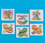Walking with Jesus Tattoos - 12 pack