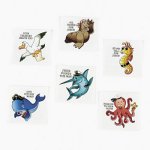 Spirit of the Seas Inspirational Tattoos - Pack of 12