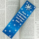 Snowflake Bookmark and Brooch - 1 unit