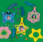 Photo frame backpack tag crafts - 12 pack