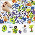 Palm Sunday Self Adhesive Foam Shapes - Pack of 50