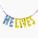 He Lives Hanging Banner Craft - 1 unit