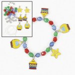Happy Birthday Jesus Charm Bracelet Craft - 1 unit