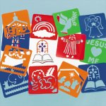 Inspirational Stencil Set - Pack of 12