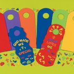 Inspirational Door Hanger Craft - 12 Pack