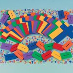 Design your own 3D Foam Crosses - Pack of 12