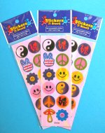 Iridescent 60s Stickers - 1 sheet