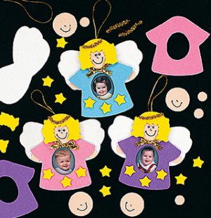 Angel Magnet Frame Crafts - 12 pack