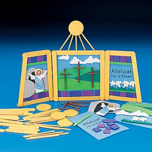 Easter Christian Screen Craft - 12 Pack