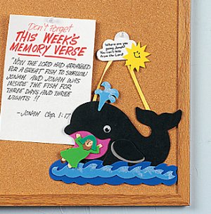 Jonah and the Whale craft - Christian 12 pack