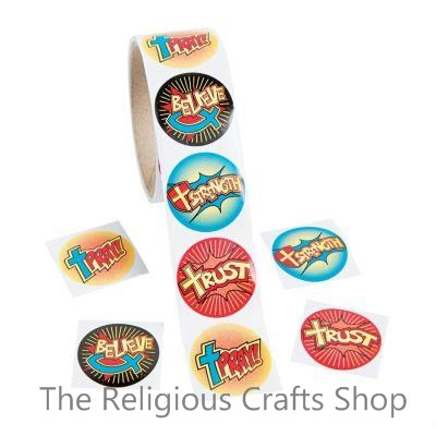 Fantastic Faith Stickers:  pack of 50