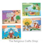 Mega Pack of The Story of Moses Sticker Scenes: Pack of 48
