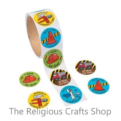 God at Work Stickers:  Pack of 50