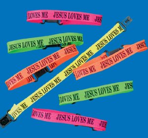 Sunday School 12 Pack:  Jesus Loves Me Friendship Bracelets 12 Pack