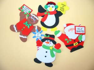 Christmas Craft: Christmas Character Crafts:  1 item