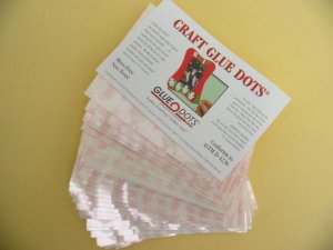Glue Dots:  mega pack of 320 glue dots
