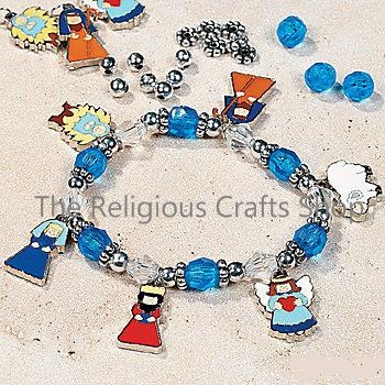 Nativity Charm Bracelet Craft:  1 item