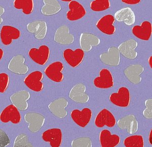 Heart Confetti:  5g bag