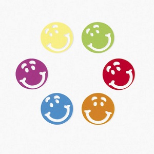 Smiley Face Confetti:  5g bag