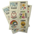 Be You Temporary Tattoo Sheet: 1 item