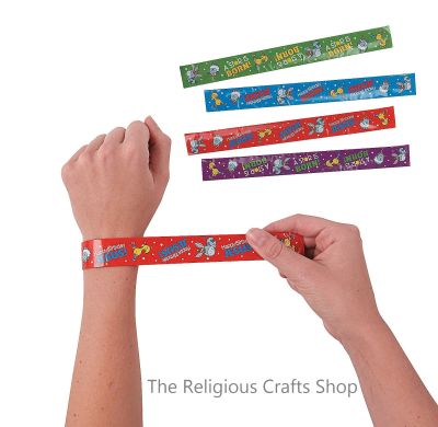 Happy Birthday Jesus Slap Bracelet: 1 item